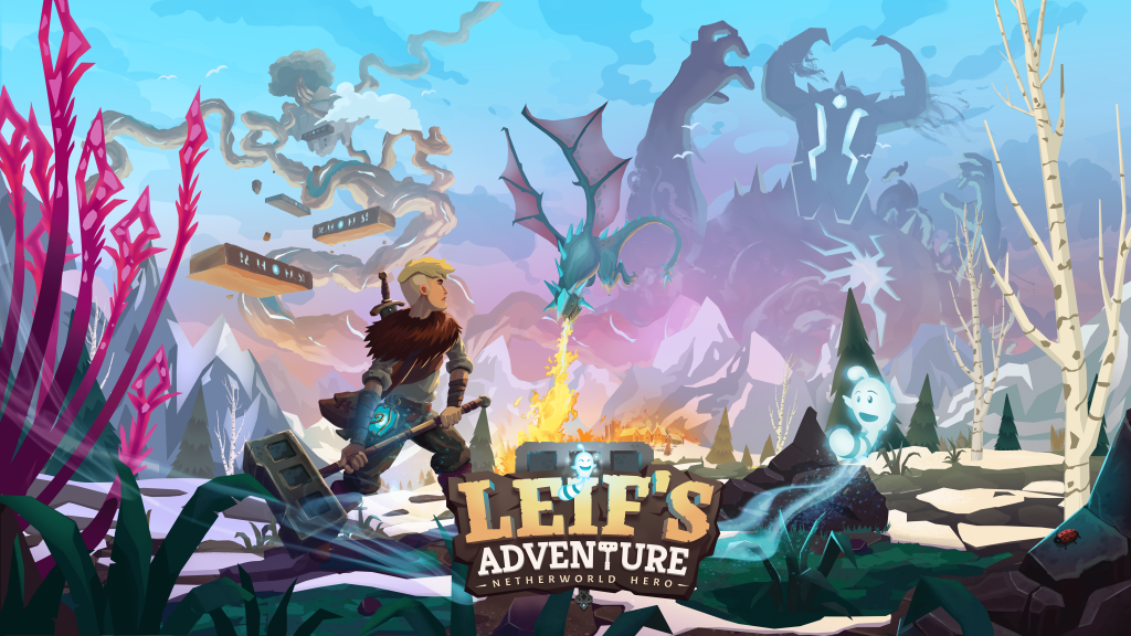 Coop 2D アクション ADV 「Leif's Adventure: Netherworld Hero」PC/Switch/PS5 が 12 月 19 日に発売