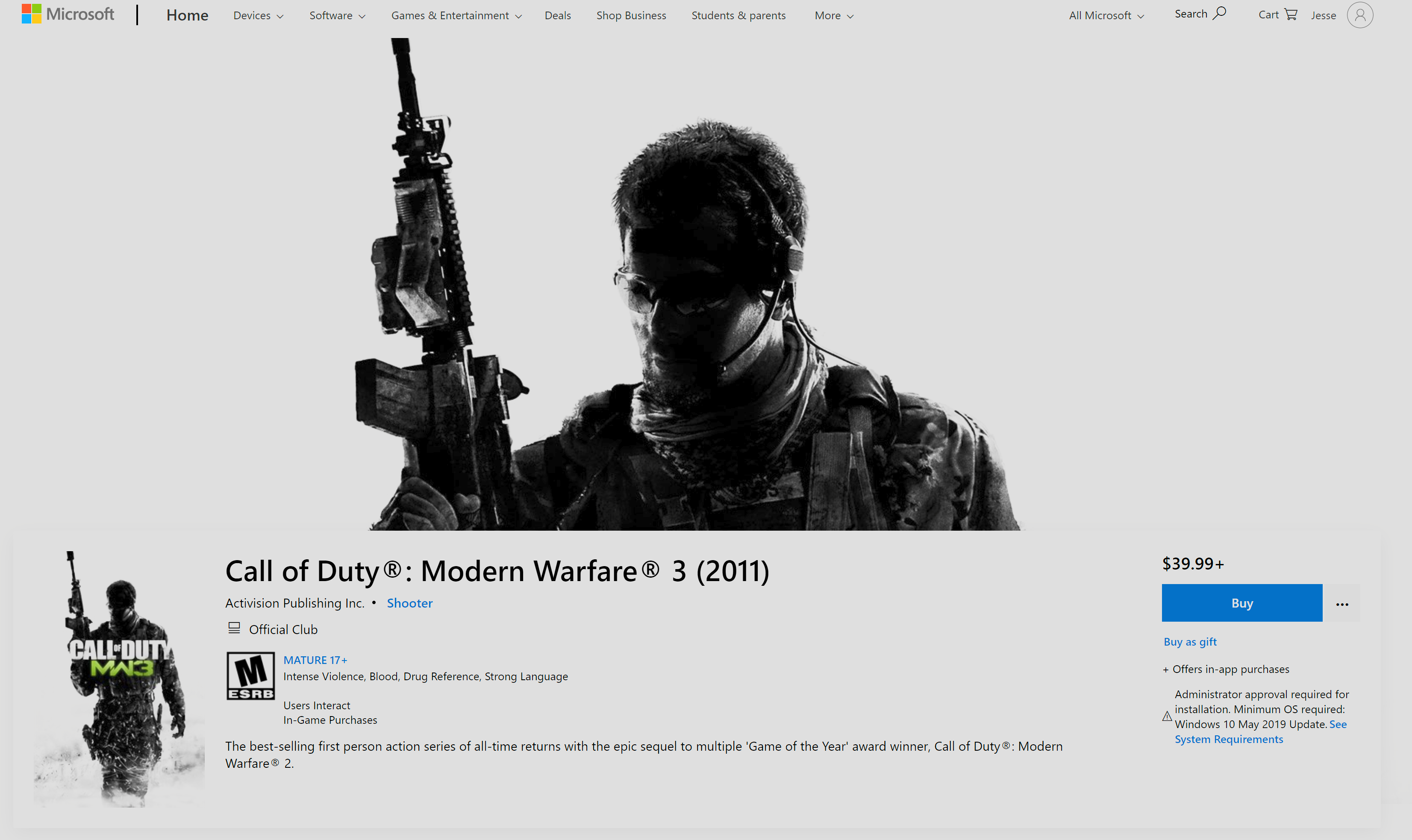 Call of Duty Modern Warfare 2 &amp; 3 が Xbox PC ストアに登場