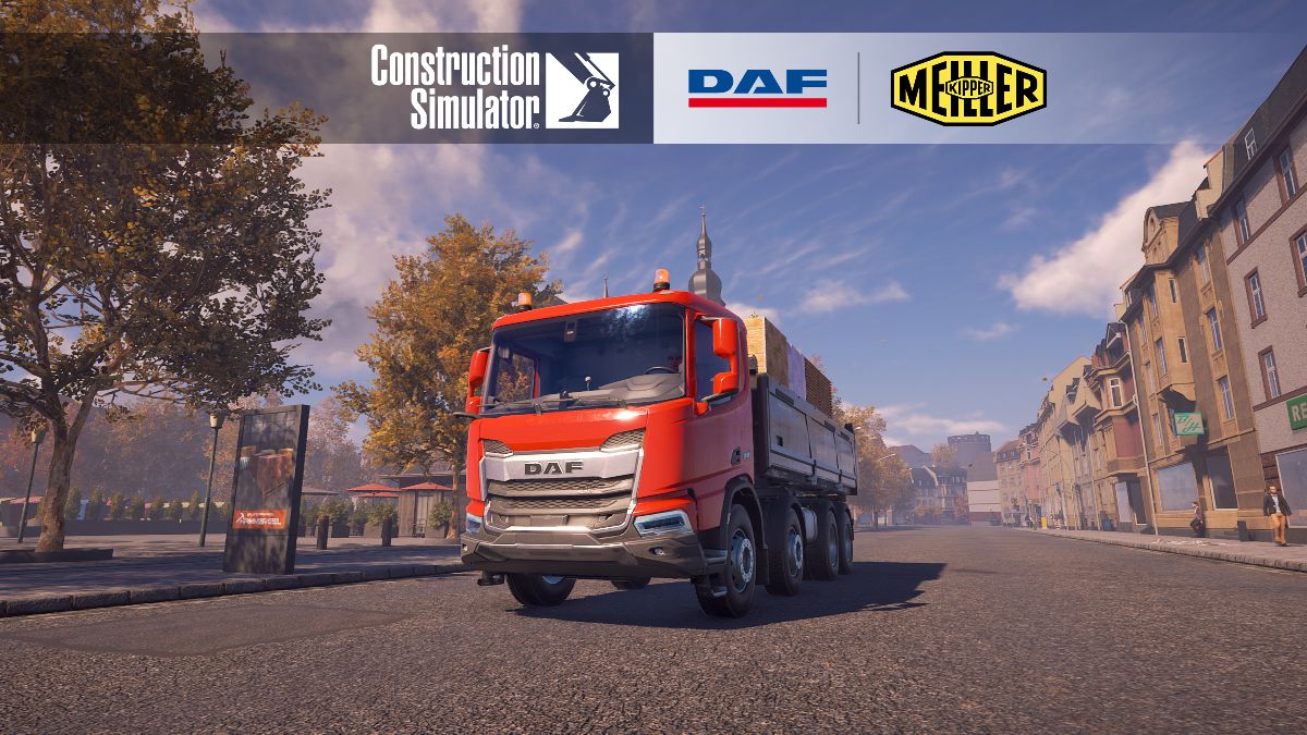 『Construction Simulator』「DAF &amp; MEILLER パック」＆「コスメティック パック #3」登場