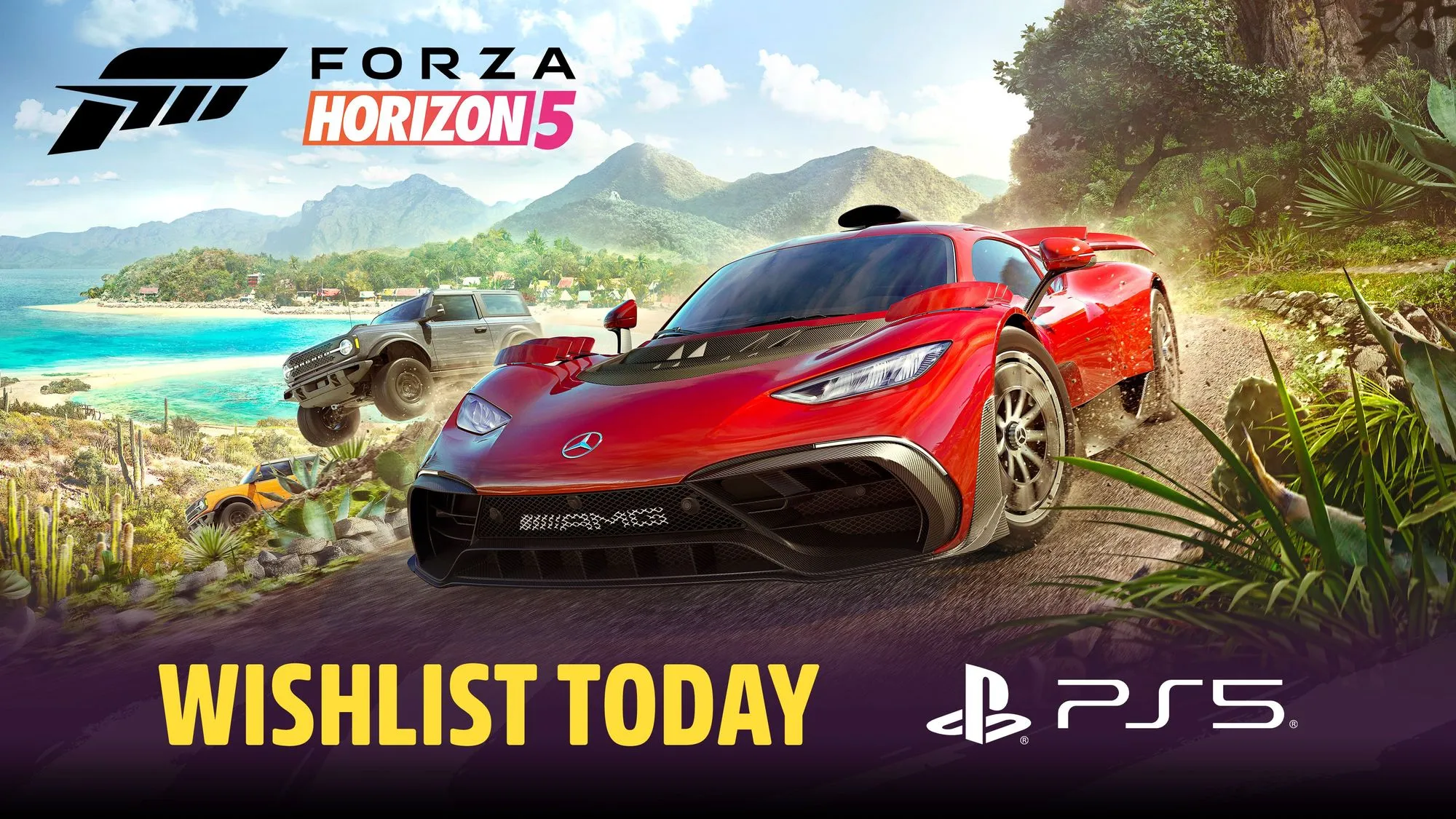 Forza Horizon 5がPlayStationに来ています