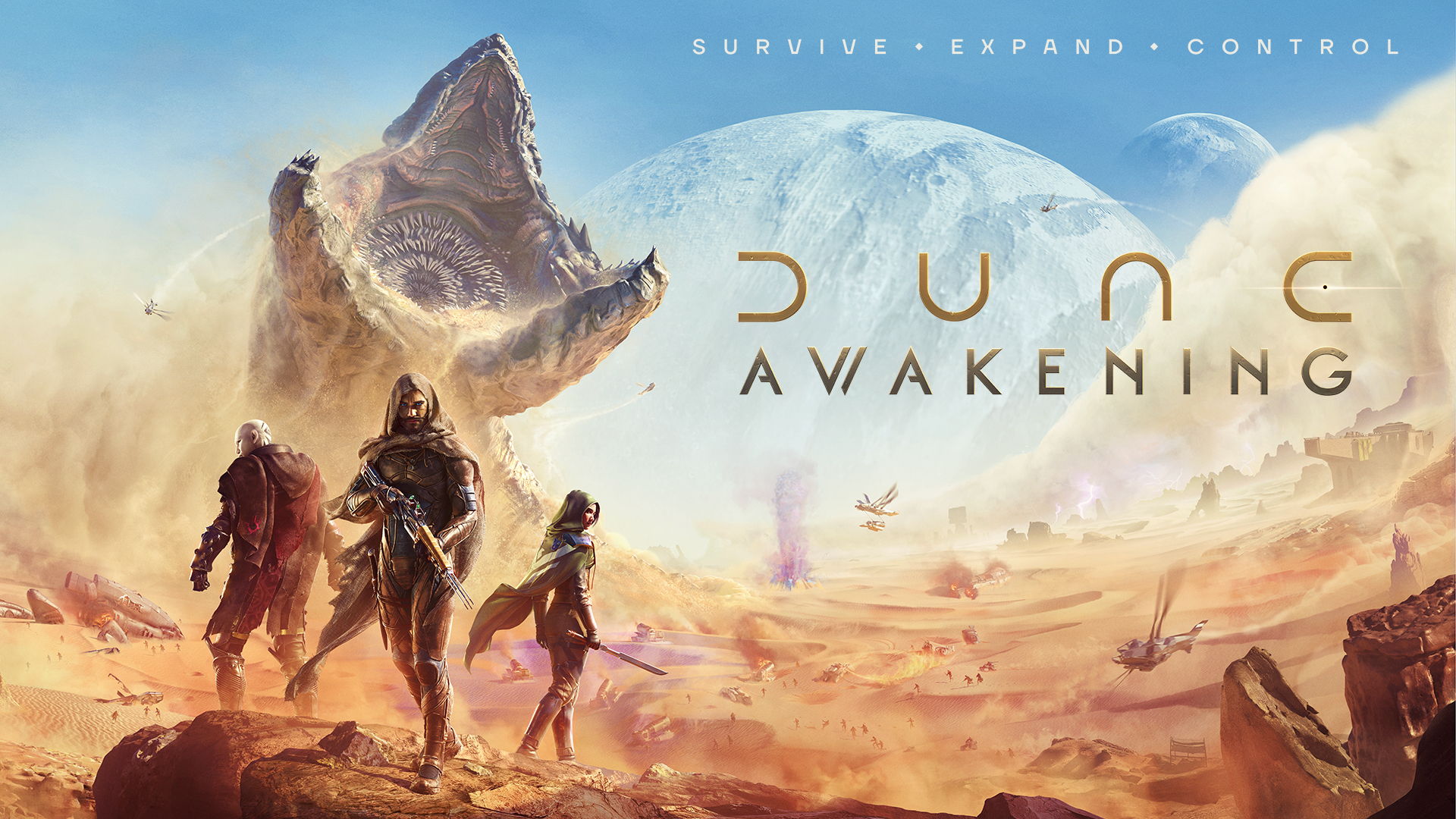 Open World Multiplayer Survival 'Dune：Awakening' Hits Steam 5月20日、Toon Creator、Benchmarkが利用可能