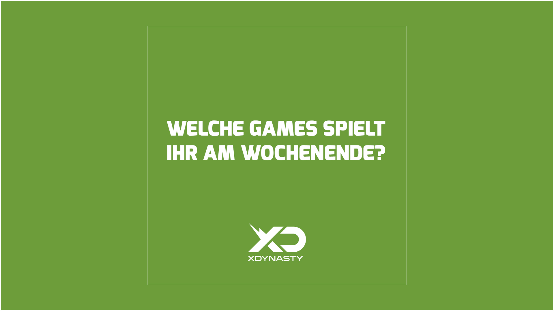 Xboxダイナスティ：週末は何をして遊んでいますか？