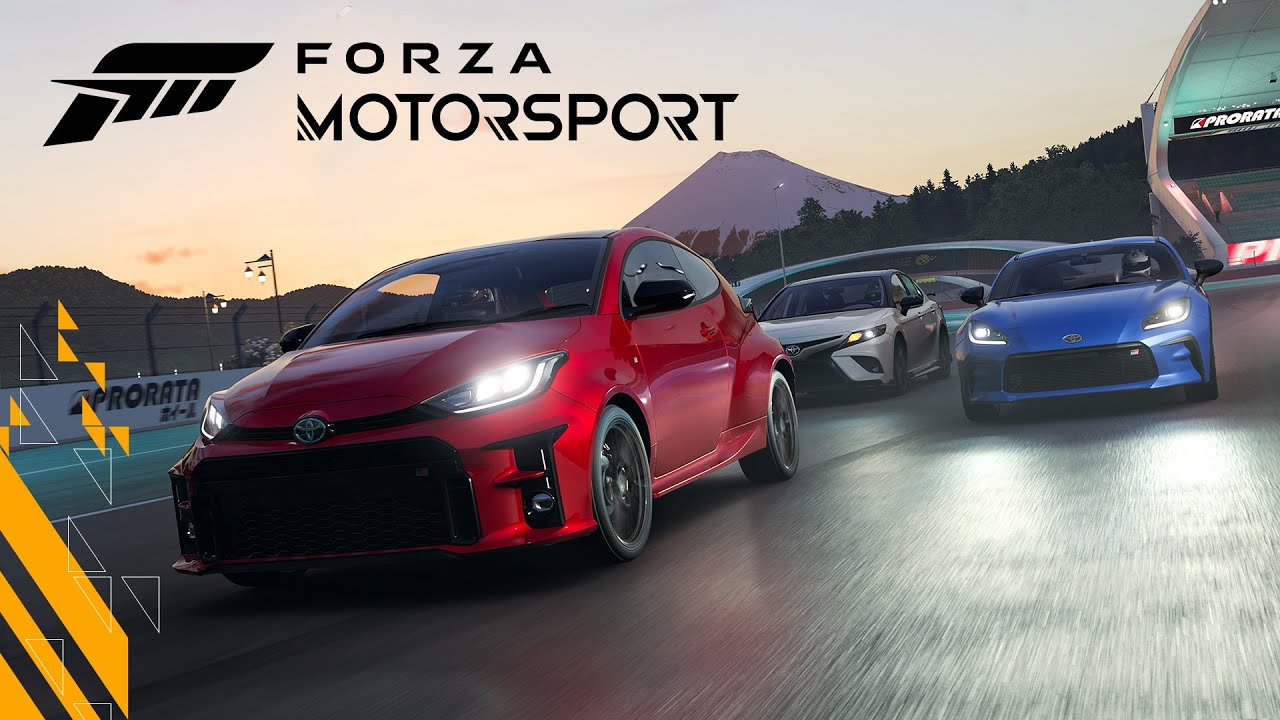 Forza Motorsport（2023）：バックミラーのトヨタ