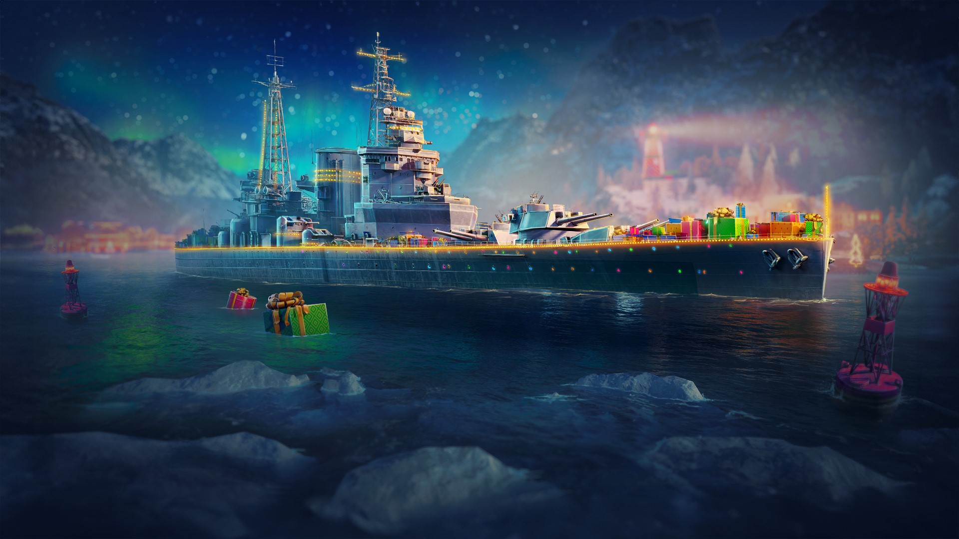 World of Warships: レジェンド: クリスマス時期にはコンテンツが溢れます