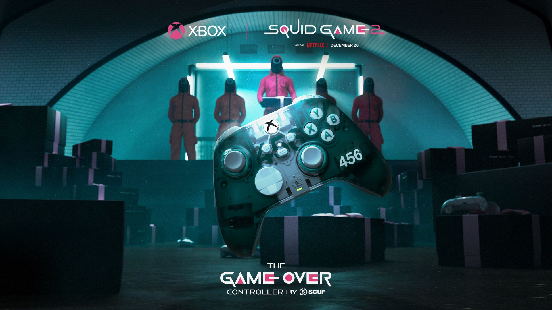 Xbox シリーズ X: シーズン 2 を記念した限定 Squid Game コントローラー