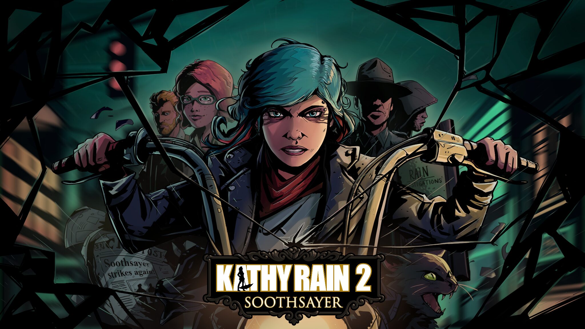 『Kathy Rain 2: Soothsayer』が PC 向けに発表