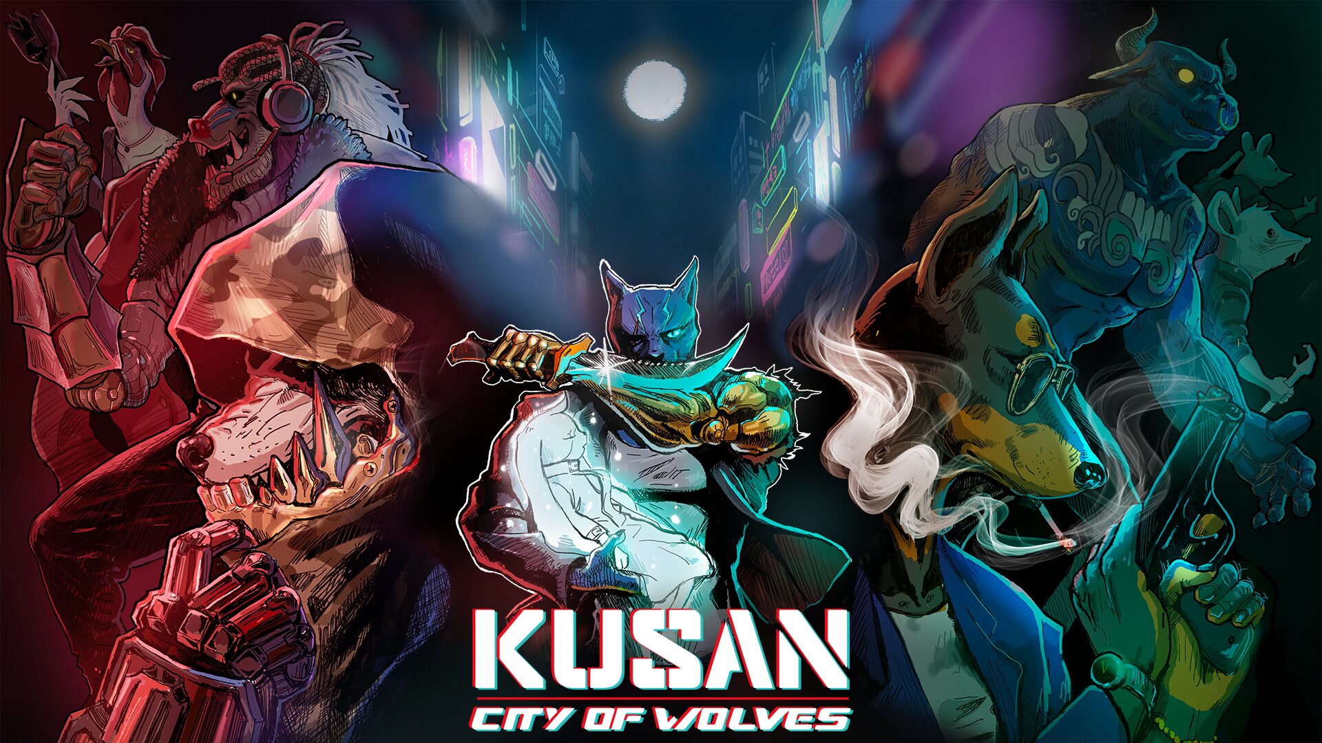 PQube、トップダウン シューティング ゲーム Kusan: City of Wolves を PS5、Xbox シリーズ、Switch、PC 向けに 2026 年初頭に発売予定