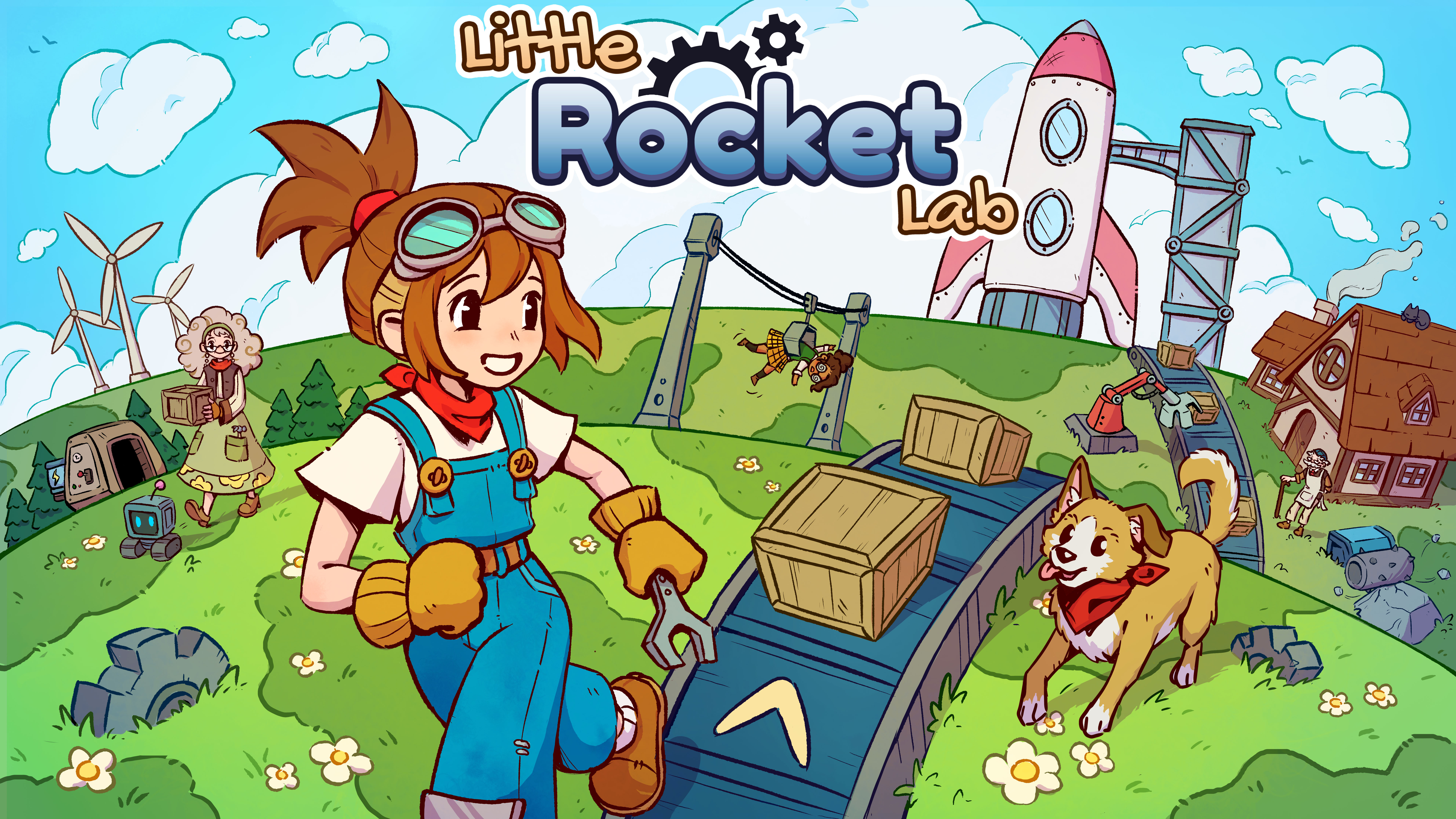 居心地の良い生産ライン シミュレーション ゲーム Little Rocket Lab が Xbox シリーズ、Xbox One、Switch、PC 向けに発表