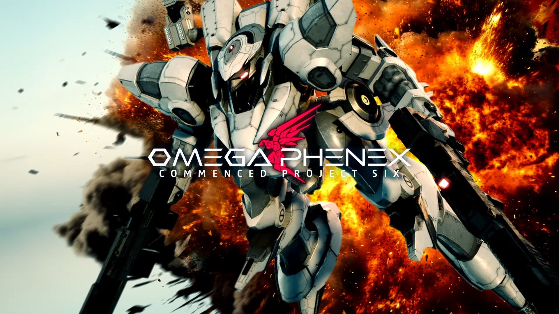 PC用ハイスピードメカアクションゲーム「Project Six」正式タイトル「OMEGA PHENEX」COMMENCED PROJECT SIX