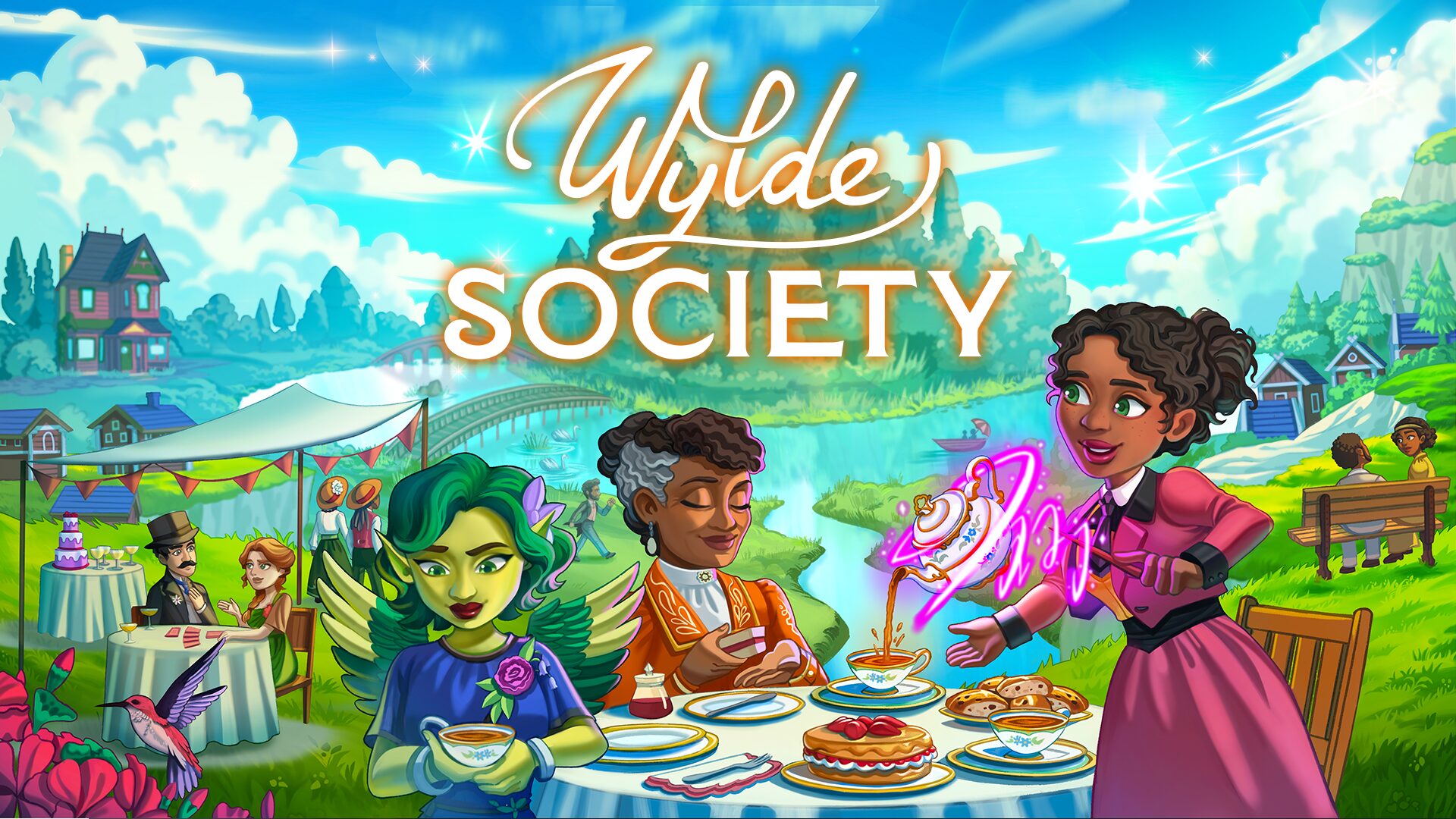 時代劇シミュレーションゲーム「Wylde Society」をPC向けに発表