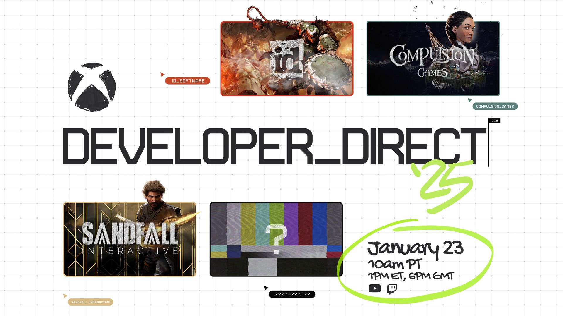 Xbox Developer_Direct '25 は 1 月 23 日に設定