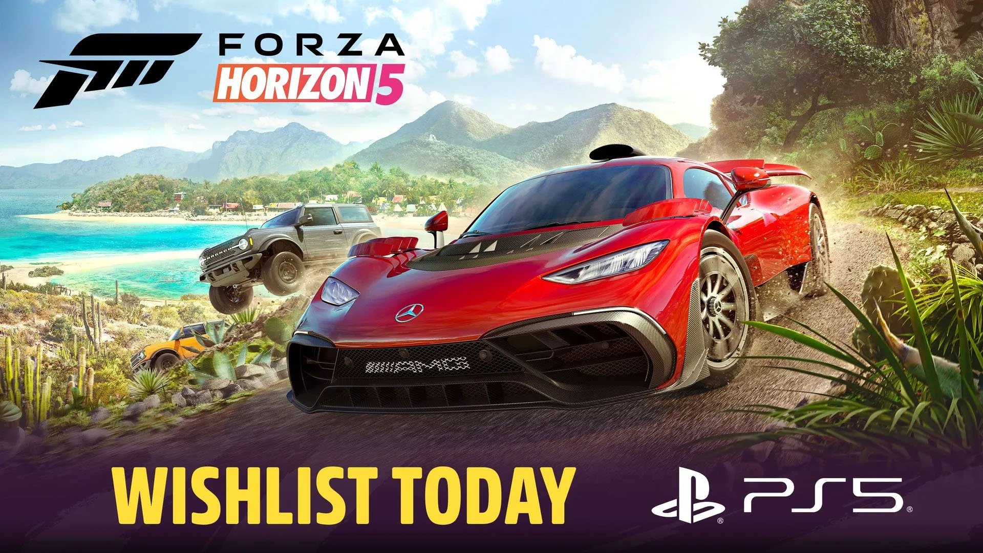 Forza Horizon 5はこの春にPS5に来ます