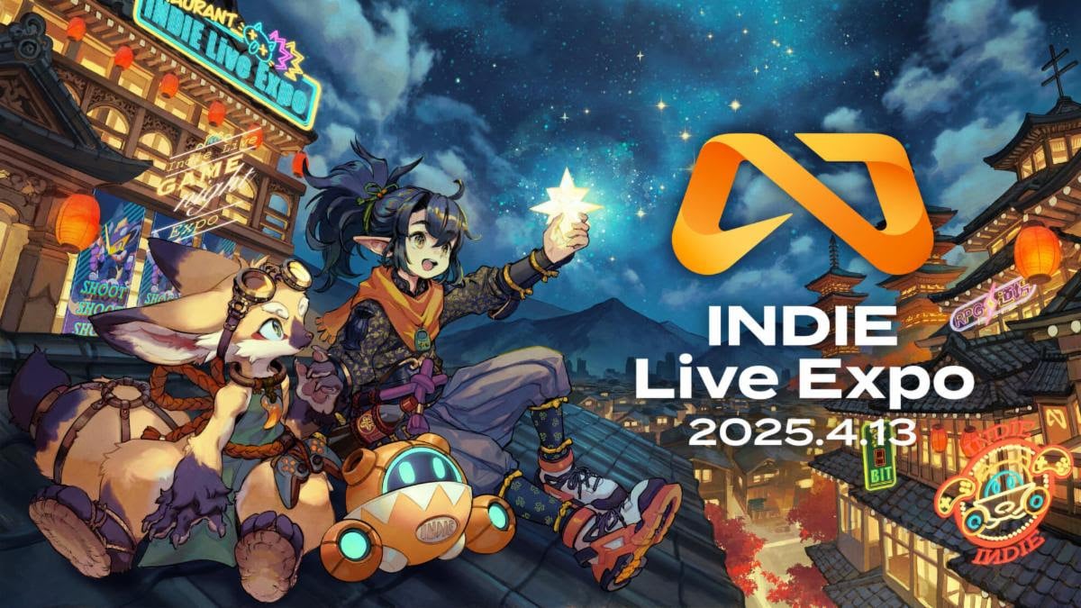 INDIE Live Expo: 春のショーケースが 4 月 13 日に決定