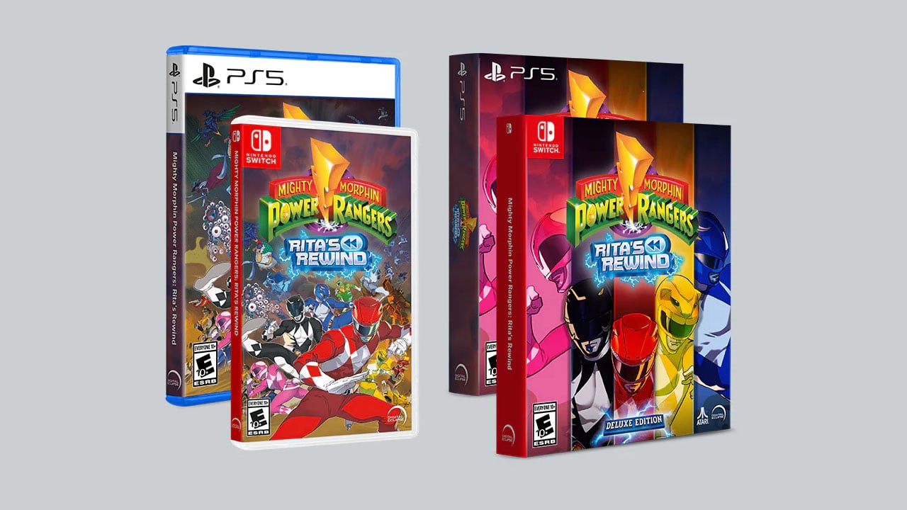 Mighty Morphin Power Rangers：Rita's Rewind PhysicalEditionsがPS5、Switchで発表