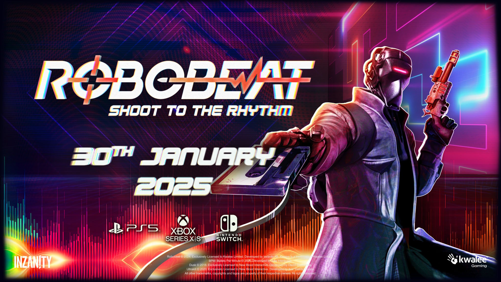 ROBOBEAT が 1 月 30 日に PS5、Xbox シリーズ、Switch に登場