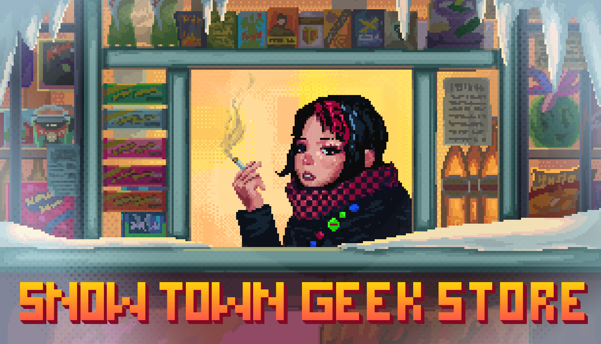 ナラティブシミュレーションゲーム「Snow Town Geek Store」がPC向けに発表