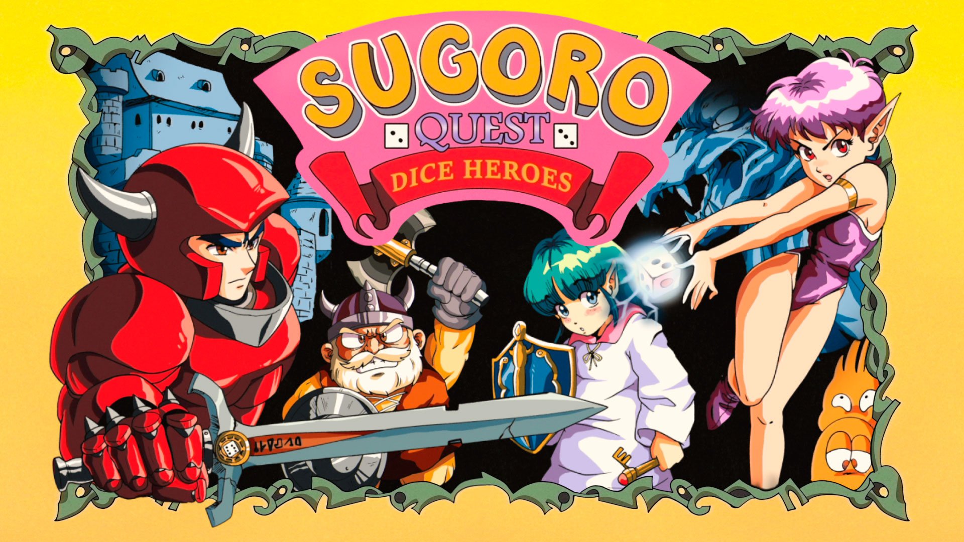 Sugoro Quest：PS5、Xboxシリーズ、PS4、Xbox Oneに来るDice Heroesが2月7日に切り替えます