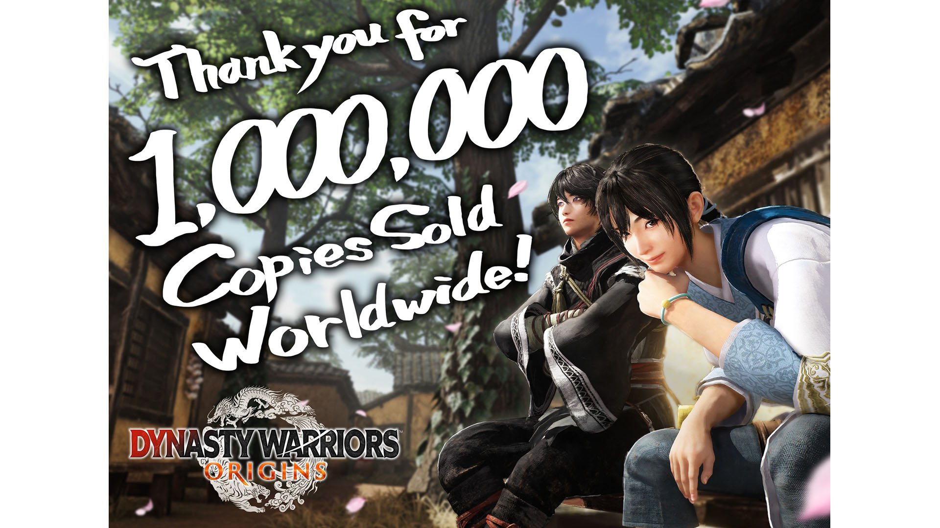 Dynasty Warriors：Originsの出荷とデジタルセールストップ100万