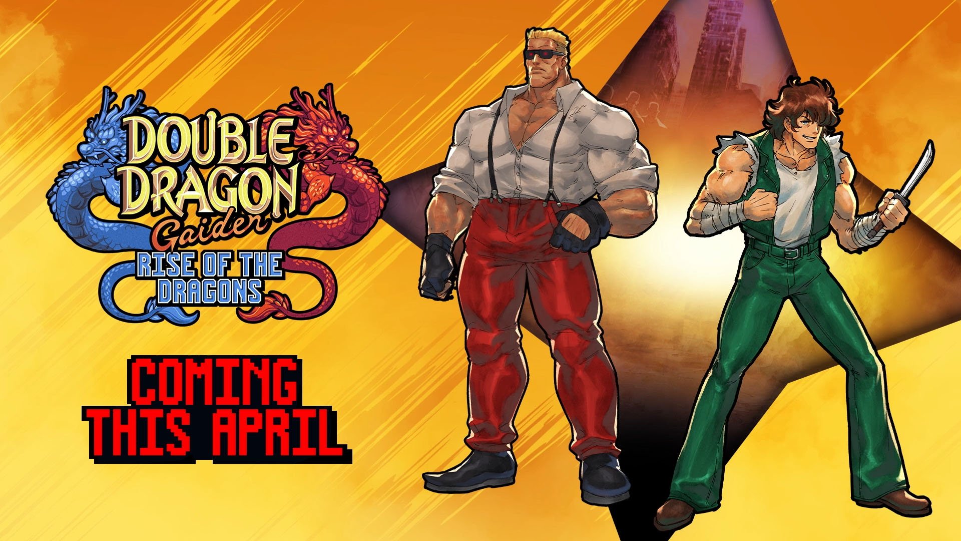 Double Dragon Gaiden：Rise of the Dragons Free DLCキャラクターJeffとAbore発表