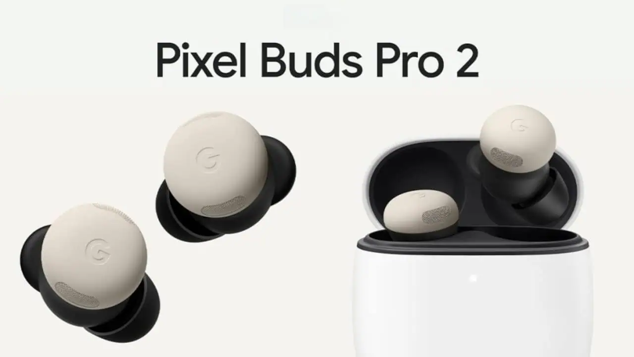 テスト中の Pixel Buds Pro 2: インイヤーには良い意味で驚きました