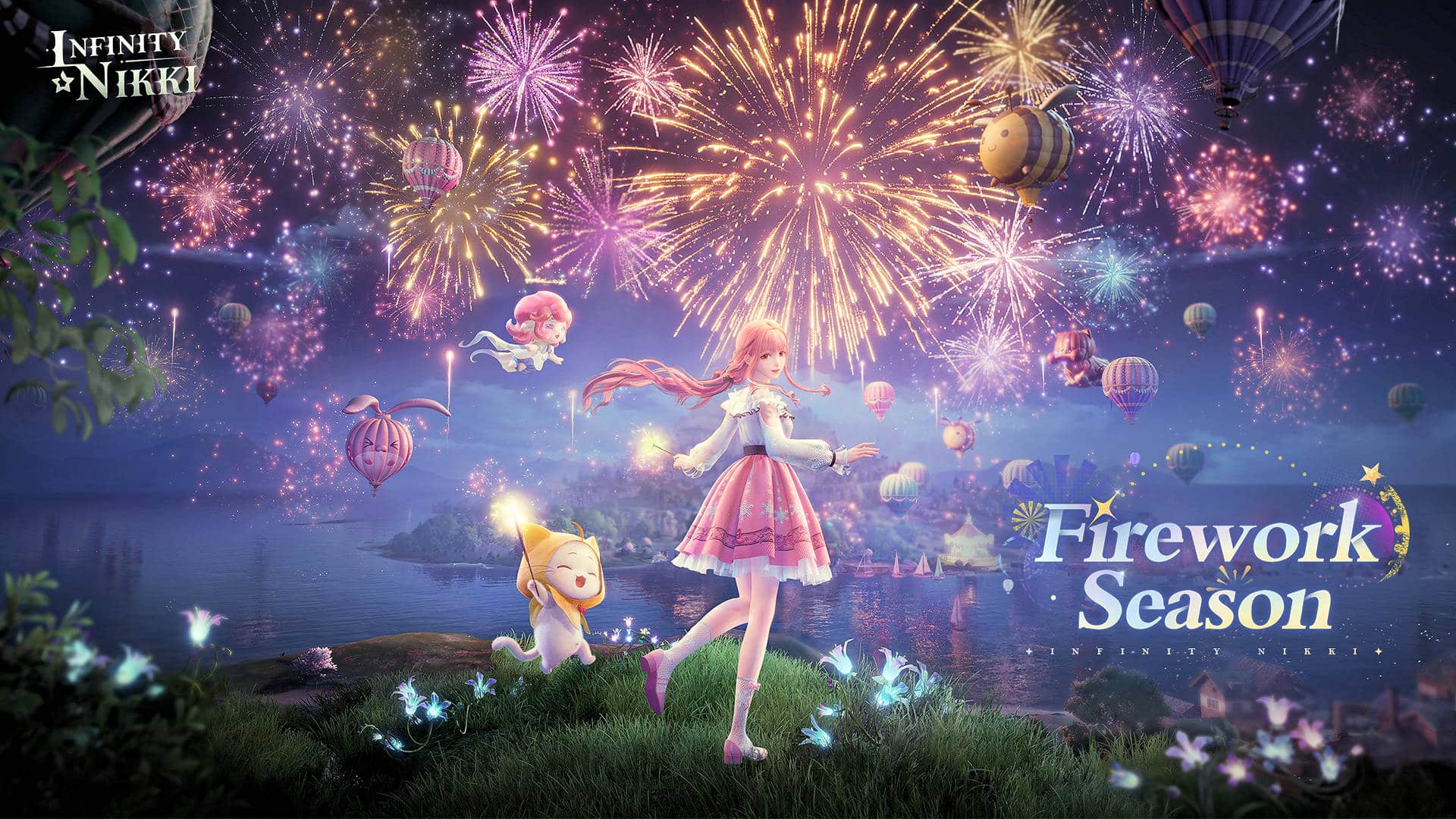 インフィニティ・ニッキ：「Firework Season」アップデートをトレーラーとともに発表