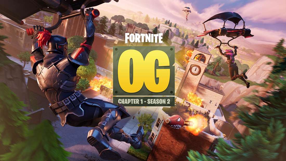 Fortniteのアップデート明日：OGシーズン2は傾いた塔を戻します