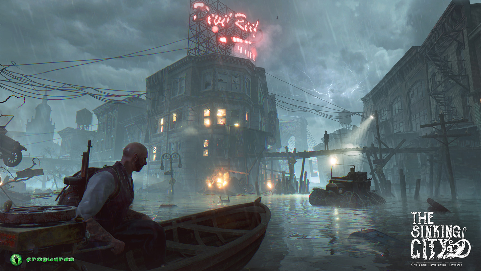 Frogwares がクトゥルフにインスピレーションを得た「オープンワールド捜査官」The Sinking City を公開