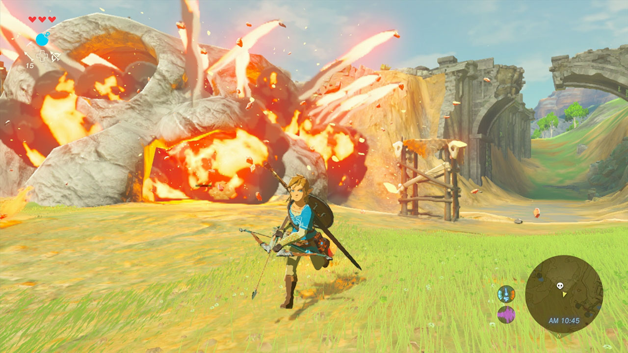 ゼルダの伝説 ブレス オブ ザ ワイルドのゲームプレイ動画が任天堂NXの発表に先駆けて公開