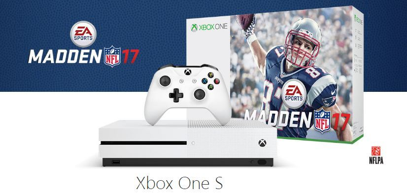 Target で Xbox One S を購入すると Madden 17 が無料で手に入る