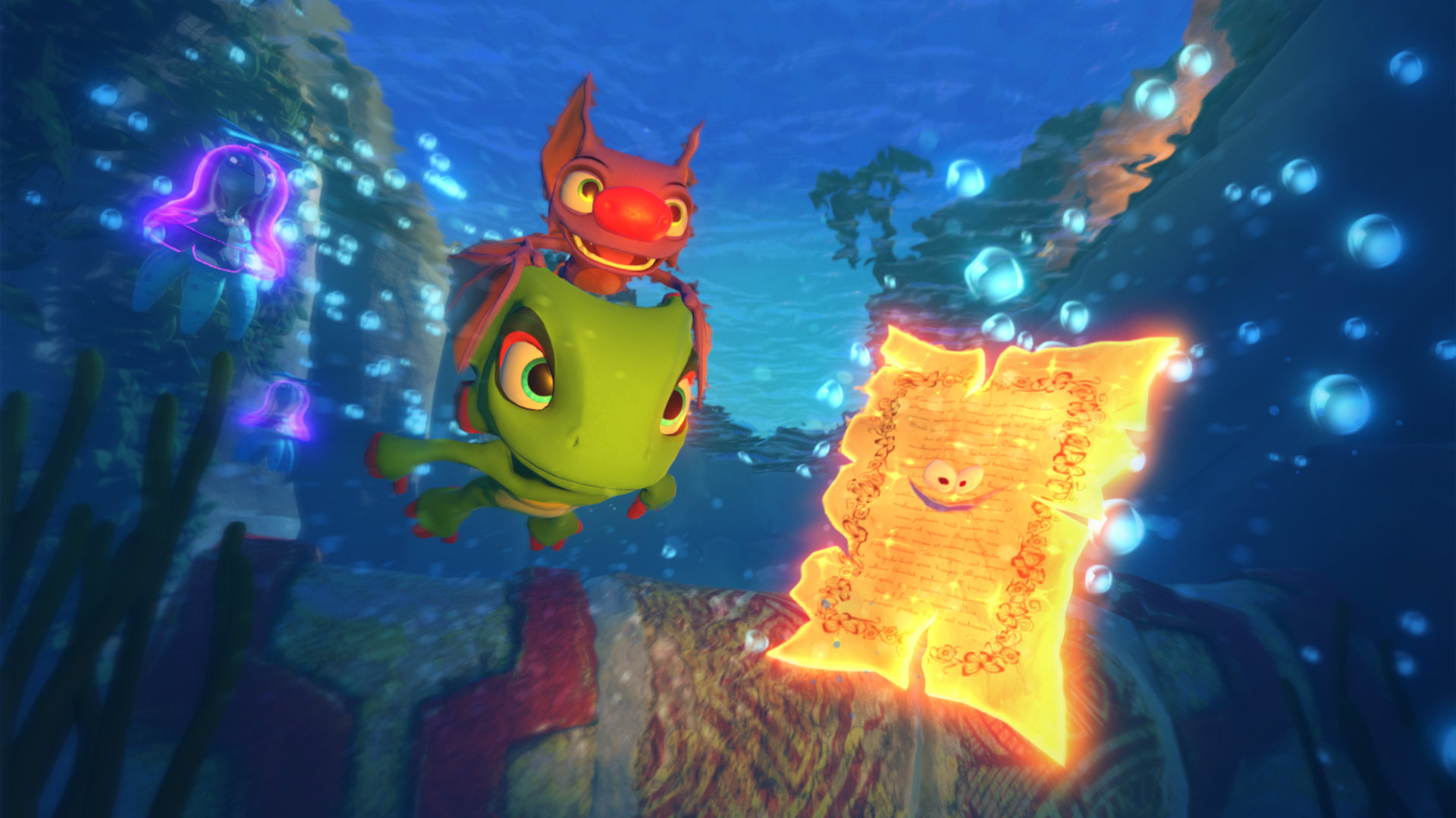 任天堂がSwitch向けの新しいYooka-Layleeトレーラーを公開