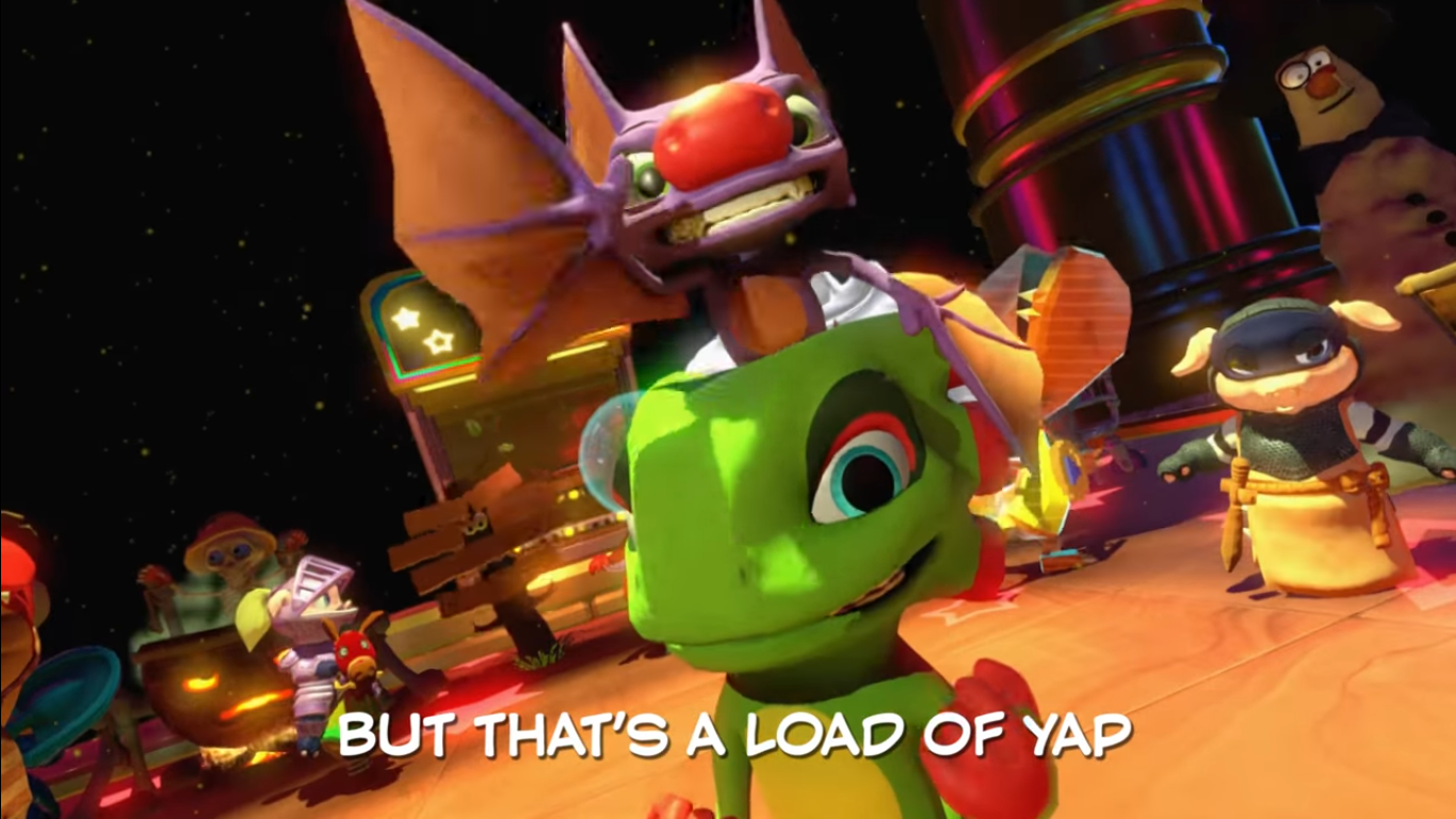 DK ラップへのトリビュートである Playtonic の Yooka-Laylee ラップをチェックしてください