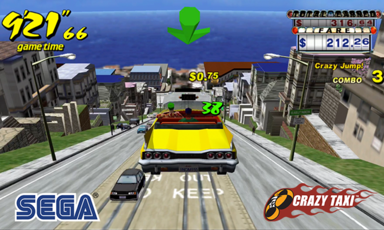 セガ、『Crazy Taxi Classic』が今日からモバイルデバイスで無料でプレイできるようになると発表