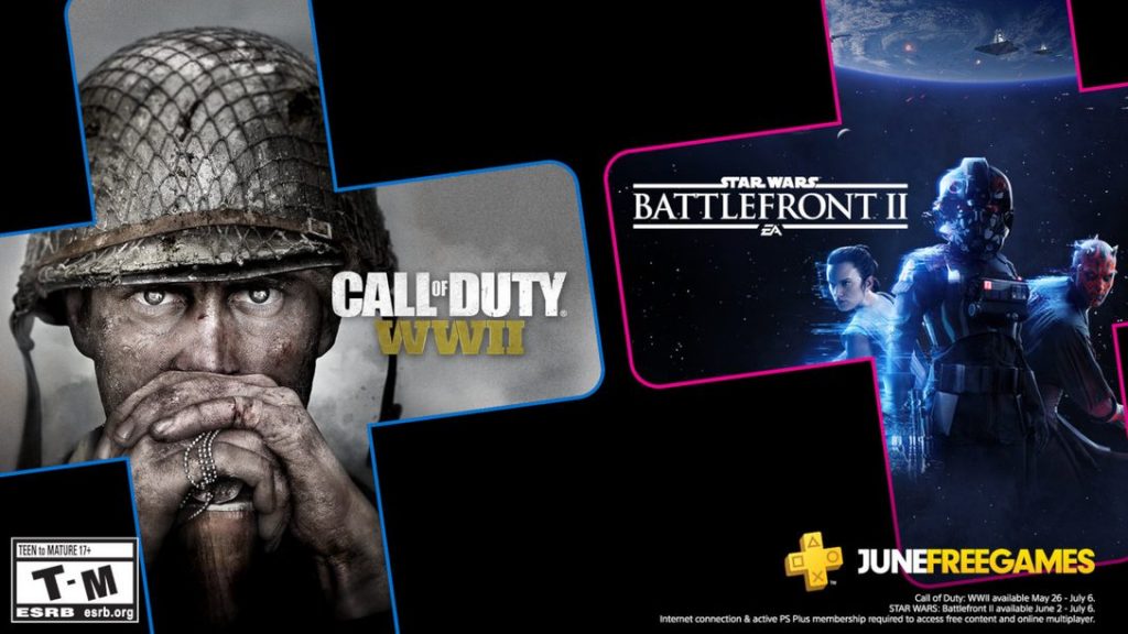 Star Wars バトルフロント II と Call of Duty: WWII は 2020 年 6 月の PS Plus タイトルです