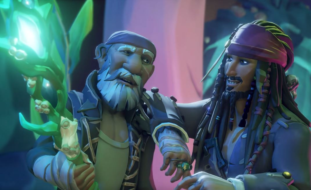 シーズン 3 でジャック・スパロウが Sea of Thieves に侵入