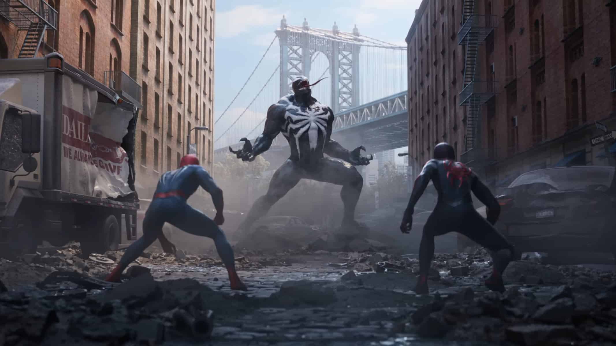 Marvel's Spider-Man 2 のダウンロード サイズが明らかに