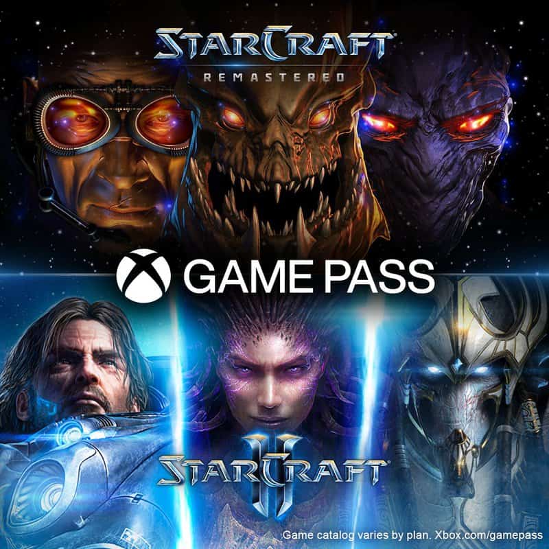 StarCraft ゲームが PC Game Pass に正式に参加