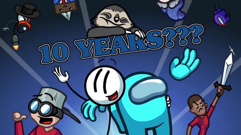 Among Us 開発者の Innersloth が 10 周年を祝います!