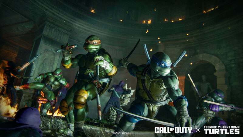 Call of Duty X TMNTアップデートに含まれるものは次のとおりです