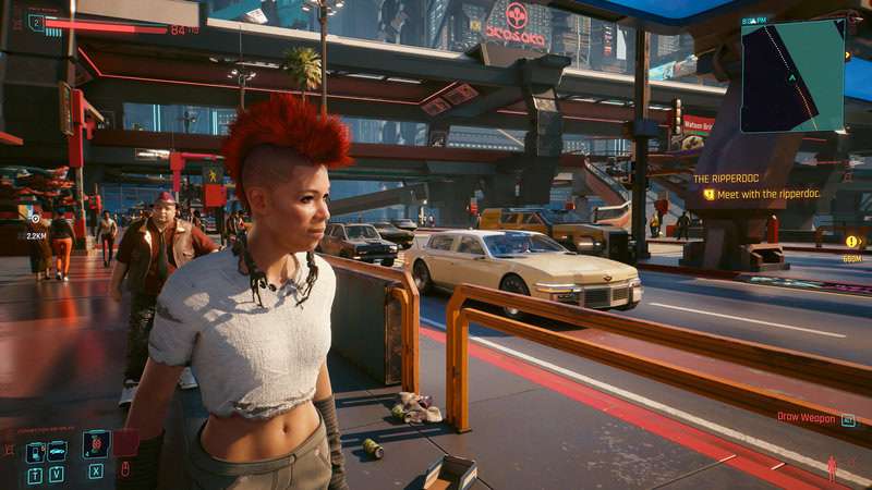 CyberPunk 2077続編Devsは競争のためにバーを上げたい